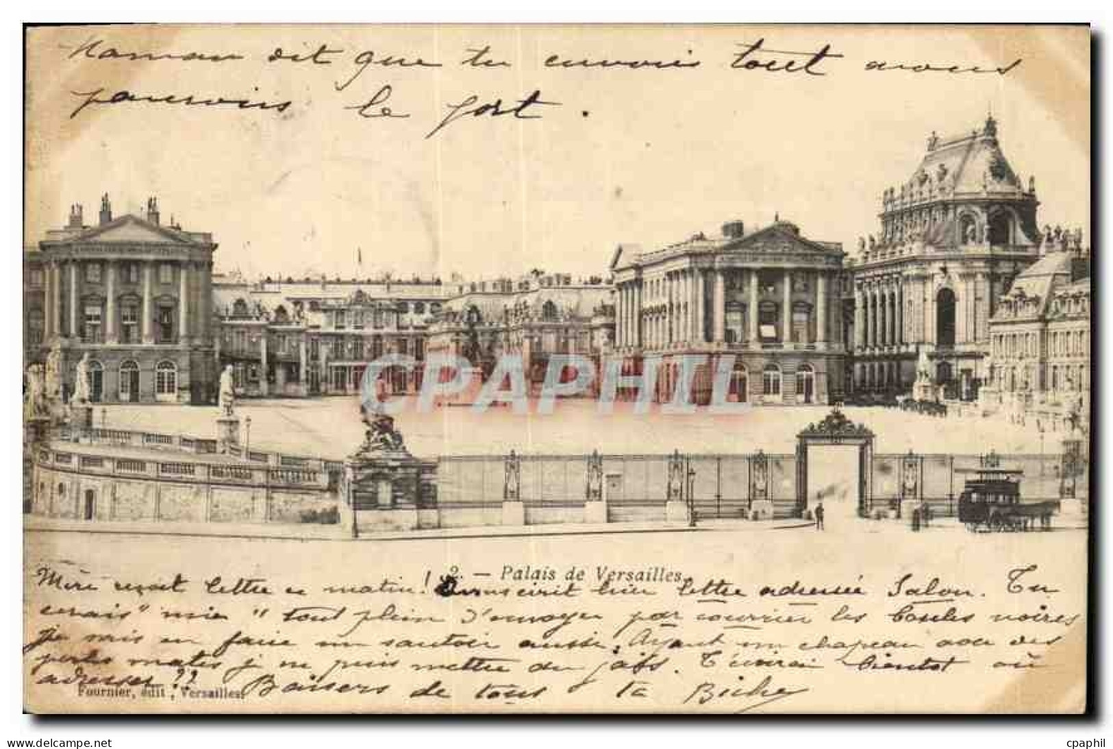 CPA Palais de Versailles