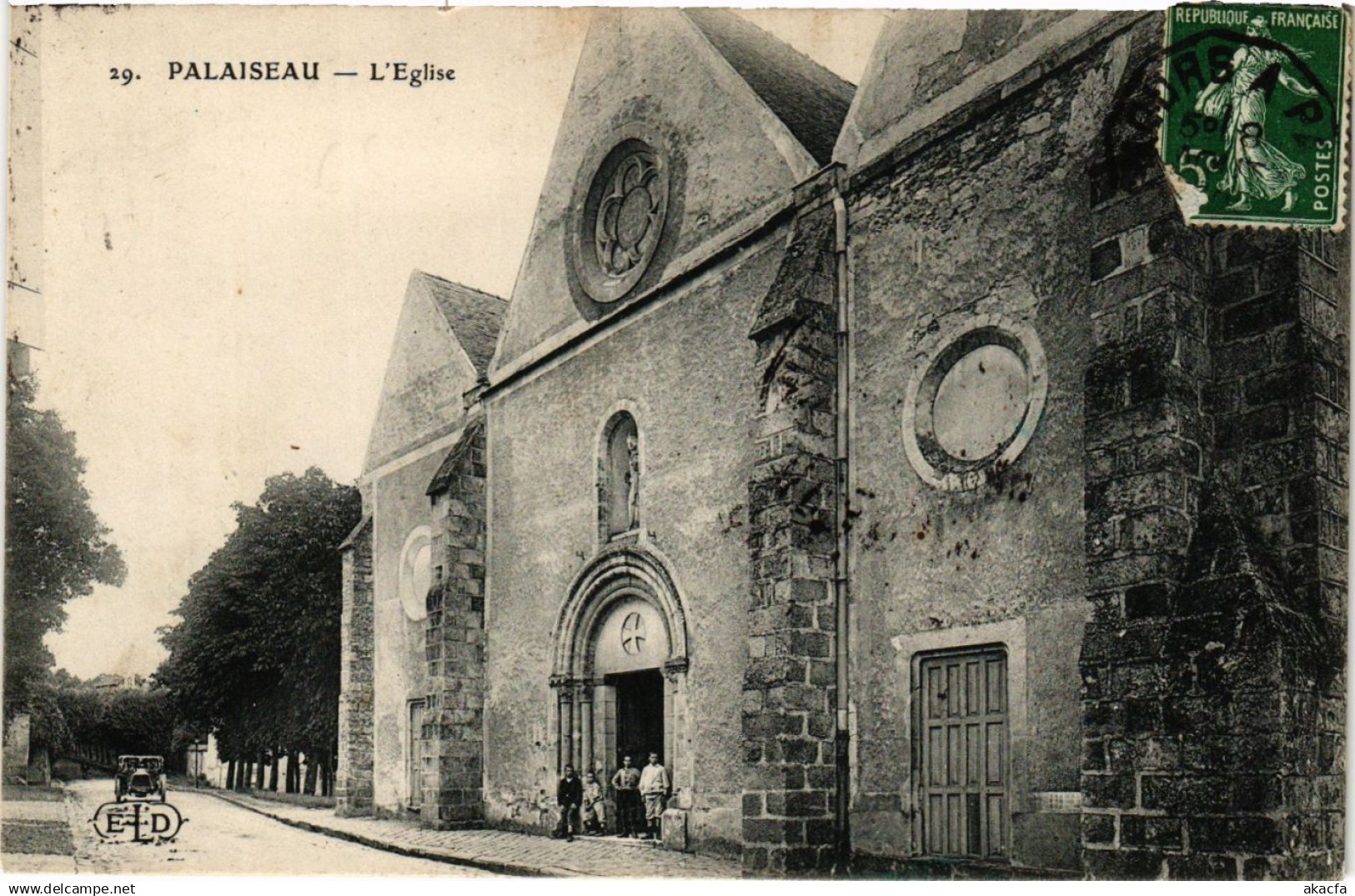 CPA PALAISEAU - L'Église (384624)