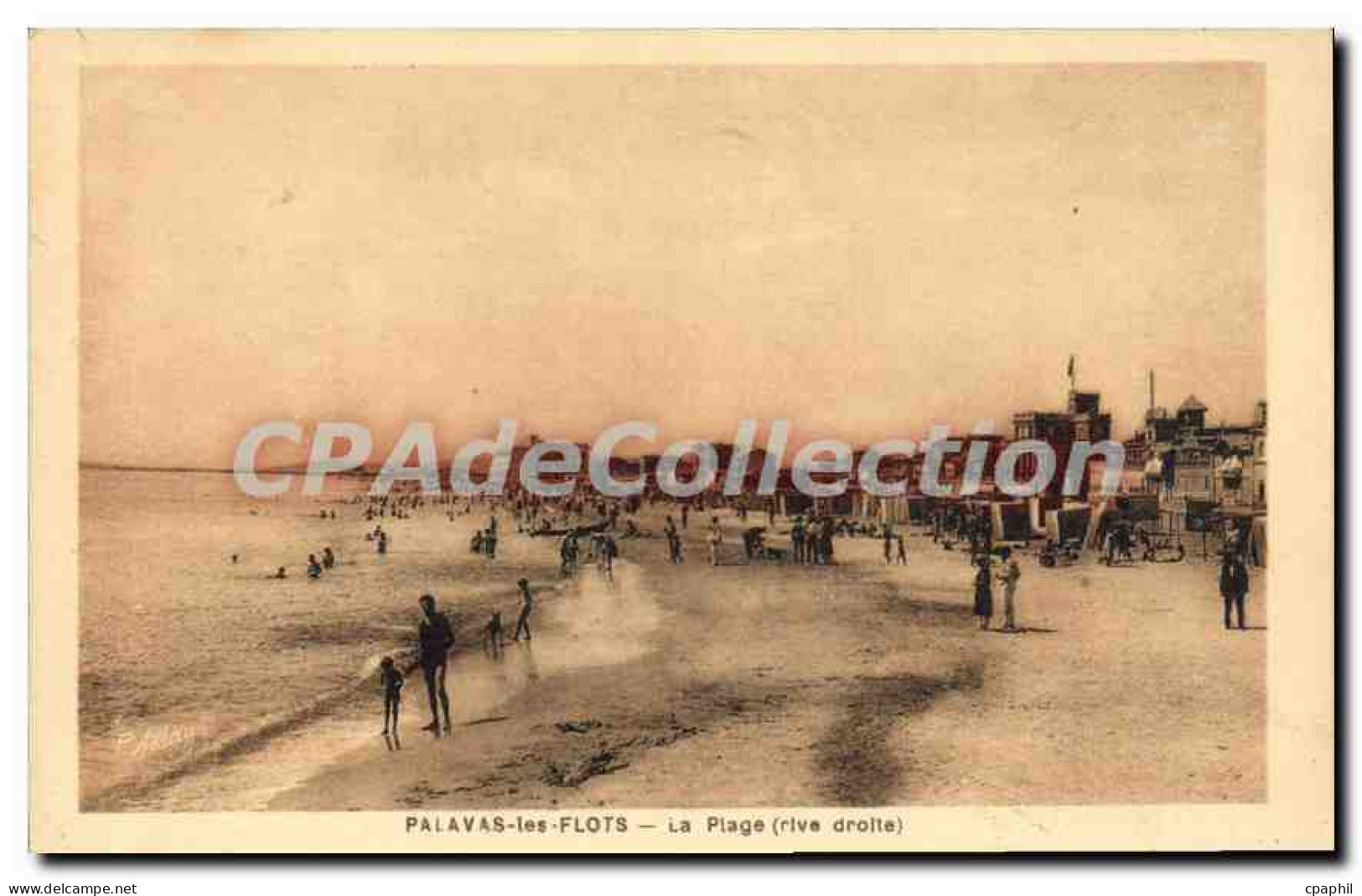 CPA Palavas Les Flots La Plage