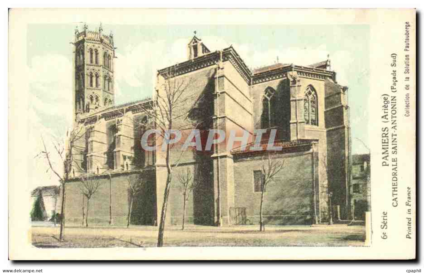 CPA Pamiers Cathedrale Saint Antonin
