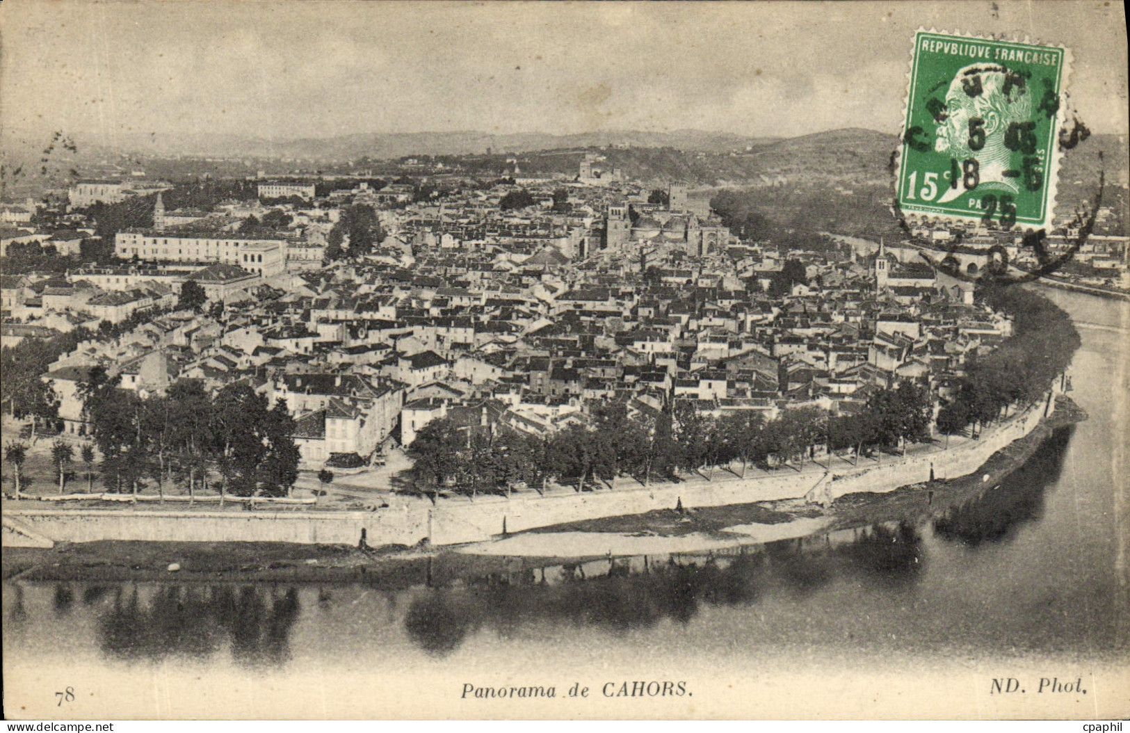 CPA Panorama De Cahors