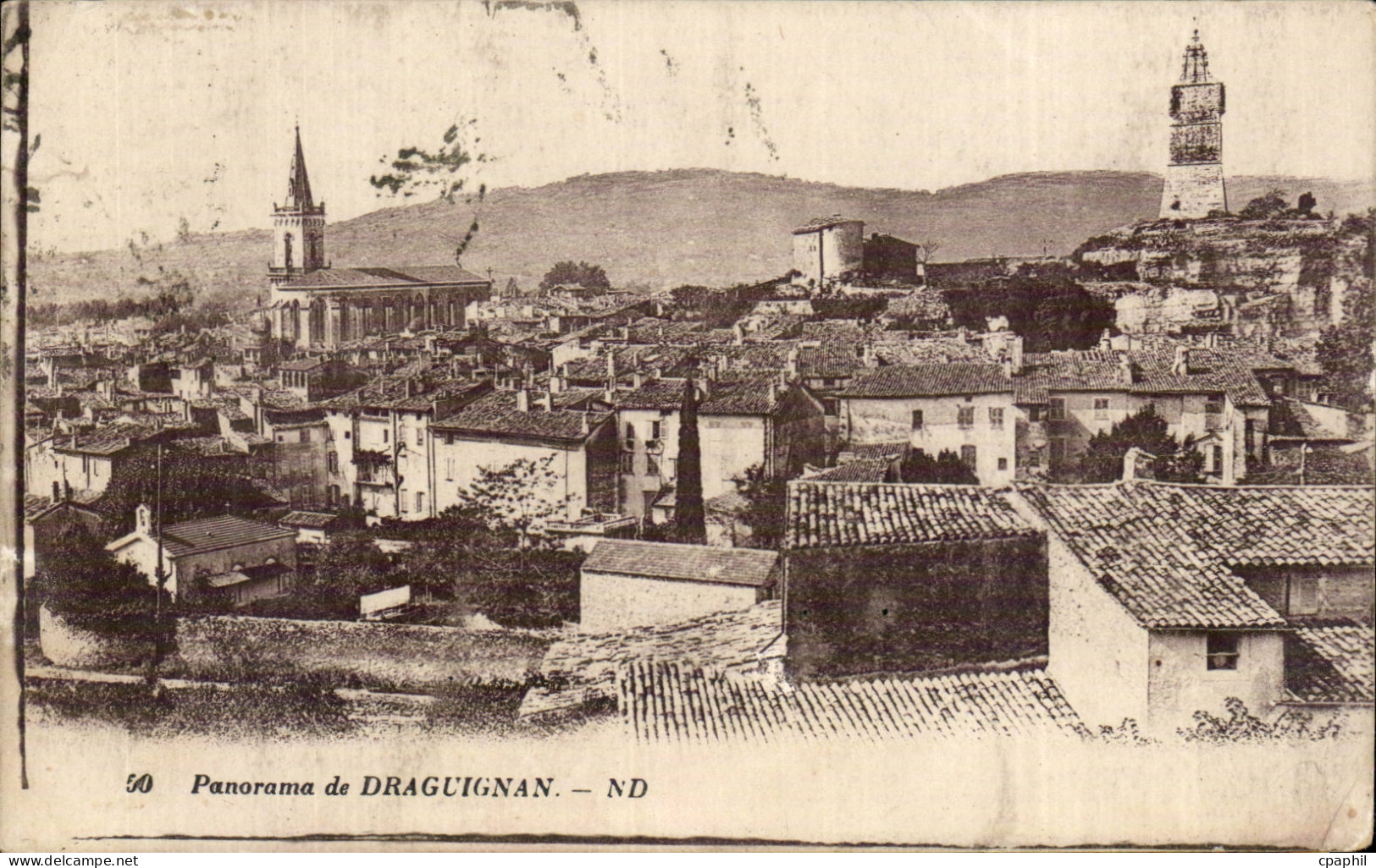 CPA Panorama de Draguignan