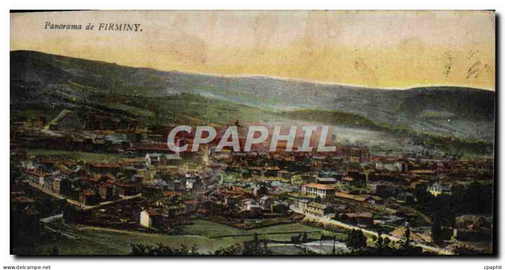 CPA Panorama De Firminy