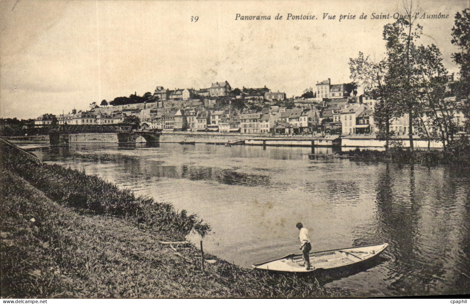 CPA Panorama de Pontoise Vue prise de Saint Ouen l'Aumone