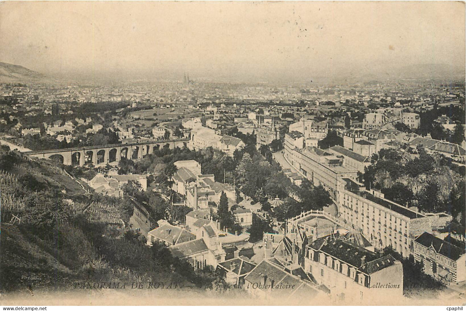 CPA Panorama de Royat