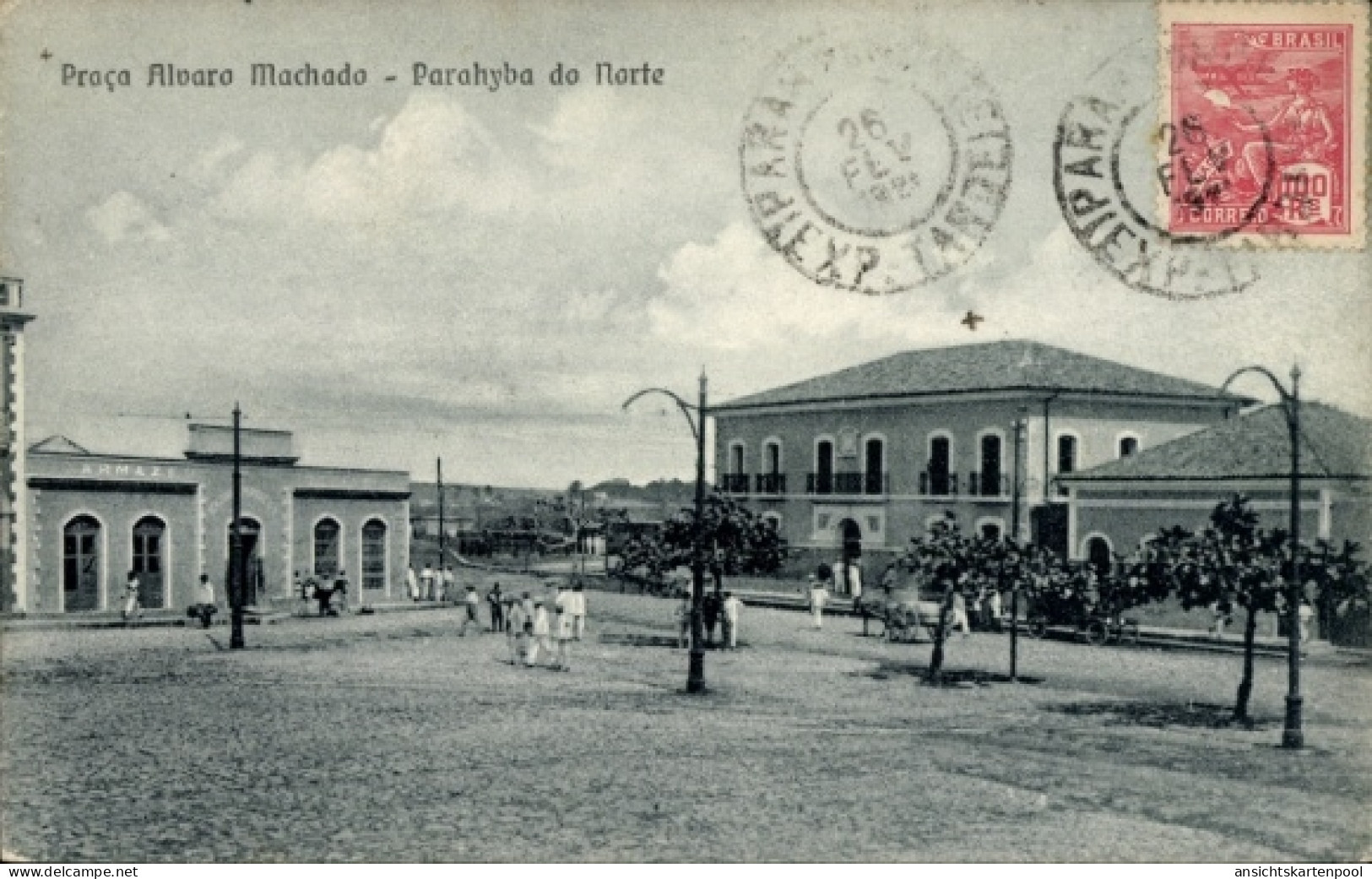 CPA Parahyba do Norte, João Pessoa Brasilien, Praça Álvaro Machado