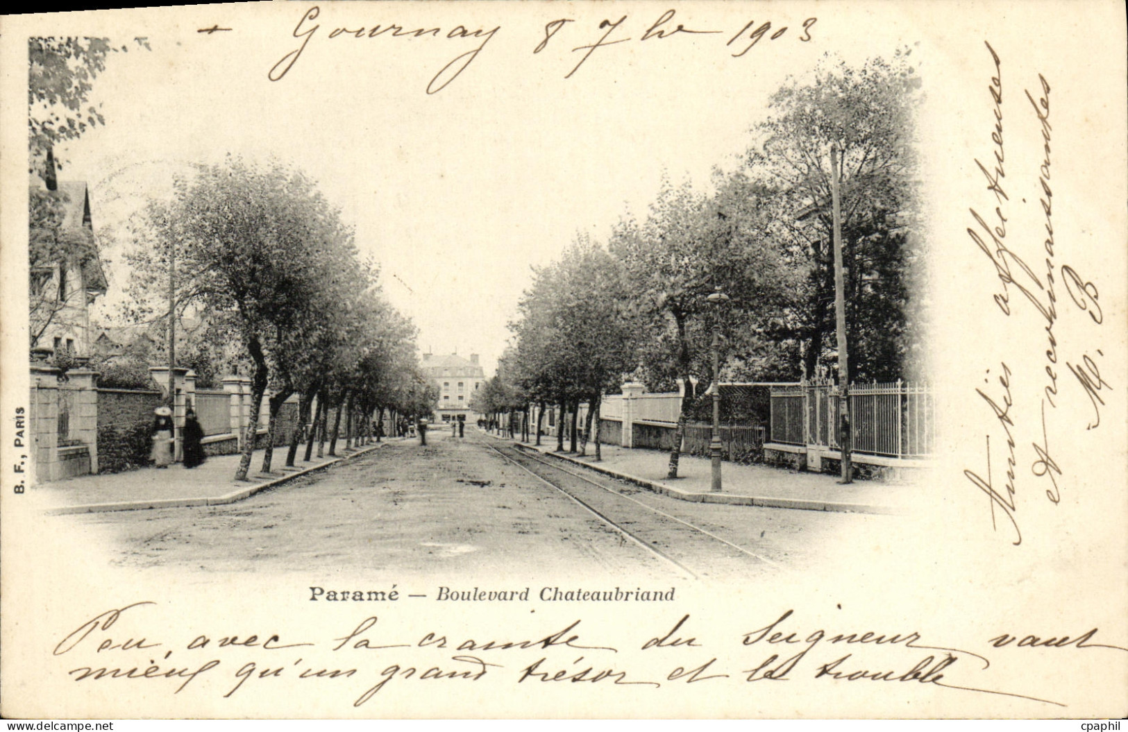 CPA Parame Boulevard Chateaubriand