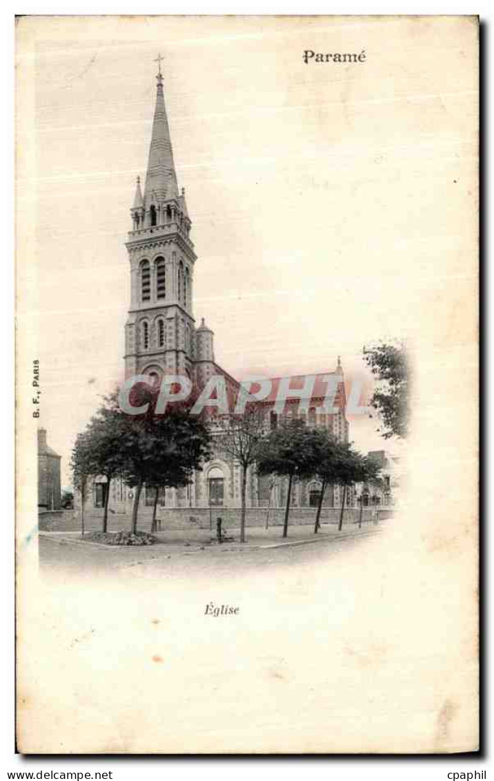 CPA Parame Eglise
