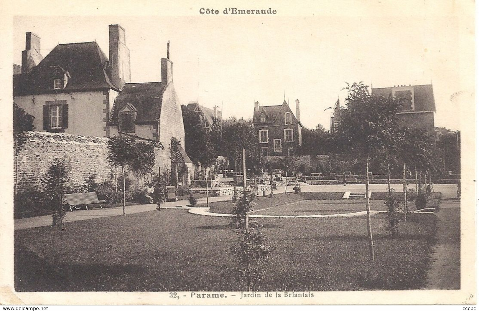 CPA Paramé Jardin de la Briantais