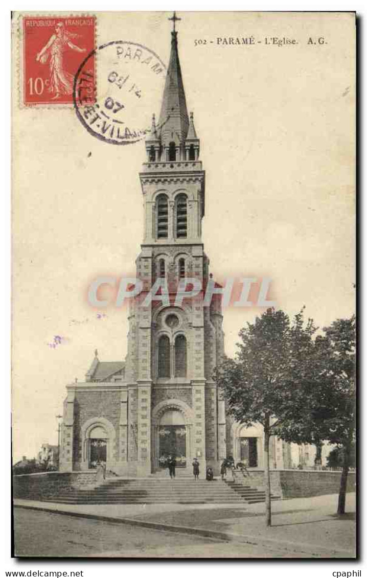 CPA Parame L Eglise