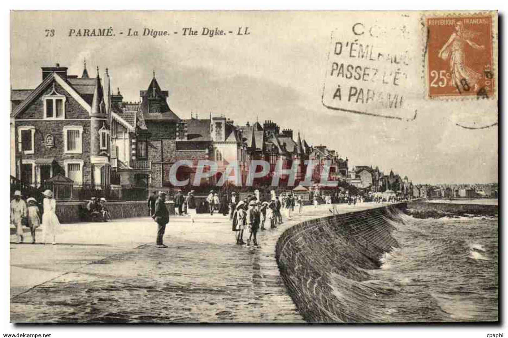 CPA Parame La Digue