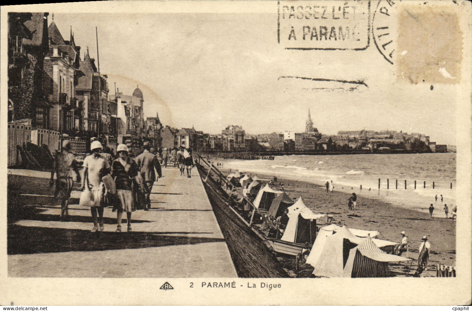 CPA Parame La Digue