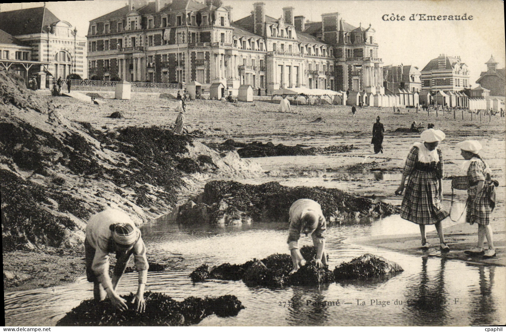 CPA Parame La plage
