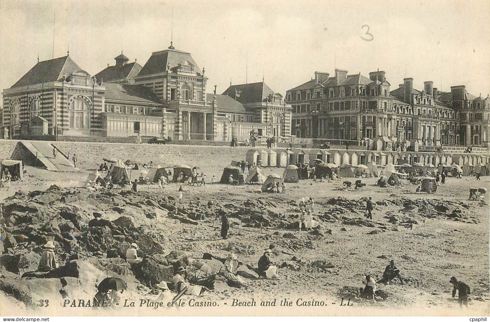 CPA Parame La Plage et le Casino