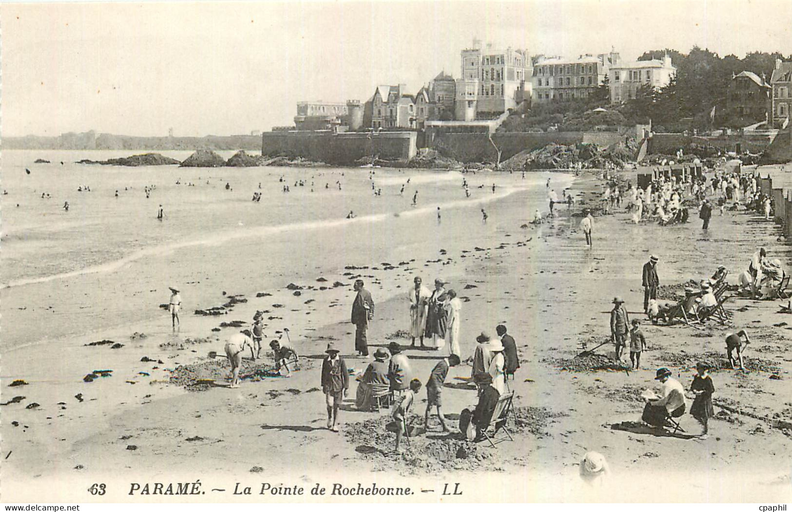 CPA Parame la Pointe de Rochebonne