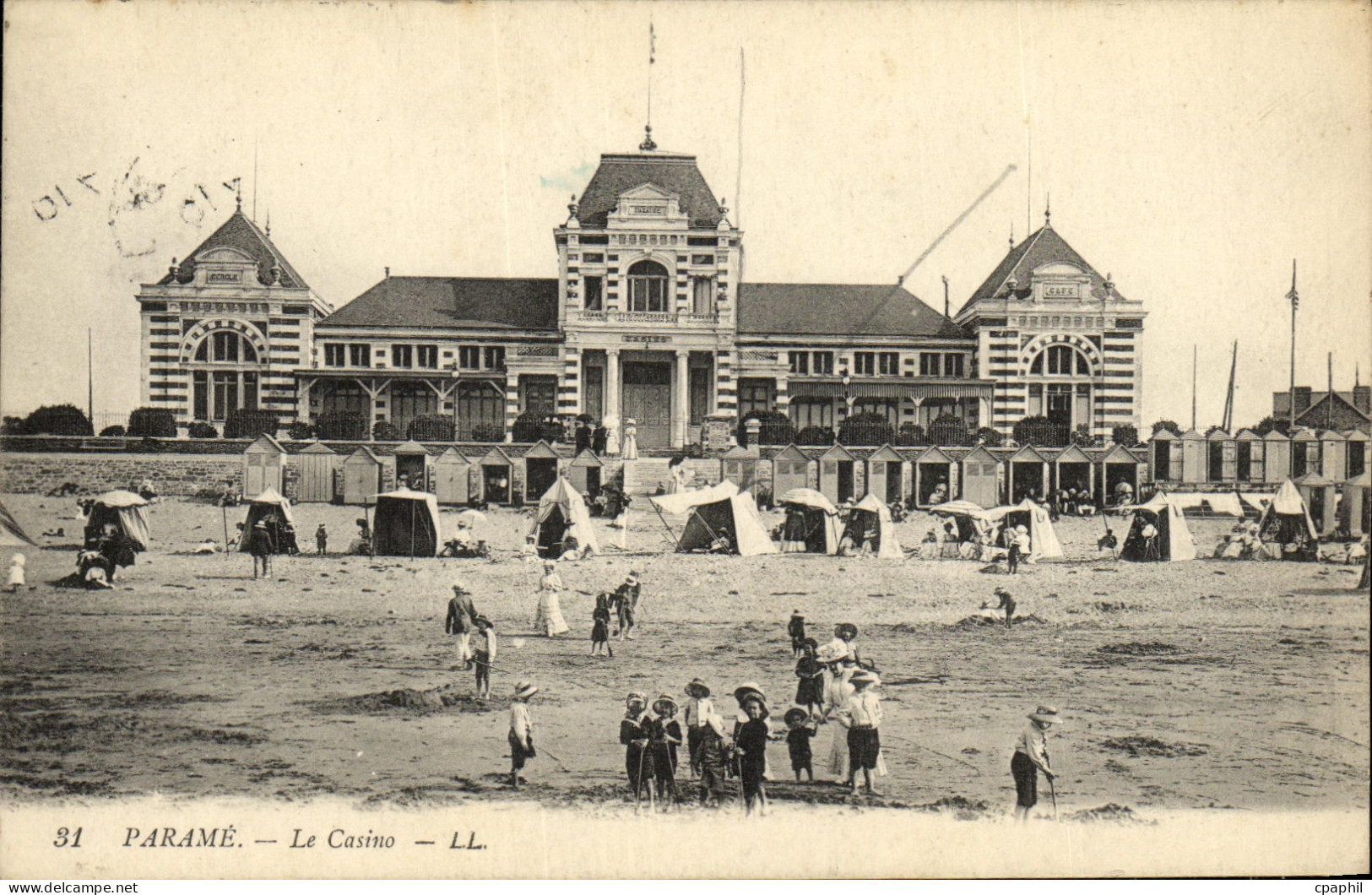 CPA Parame Le Casino Enfants
