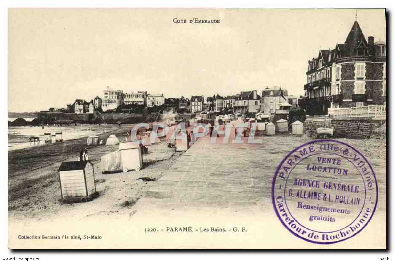 CPA Parame Les Bains