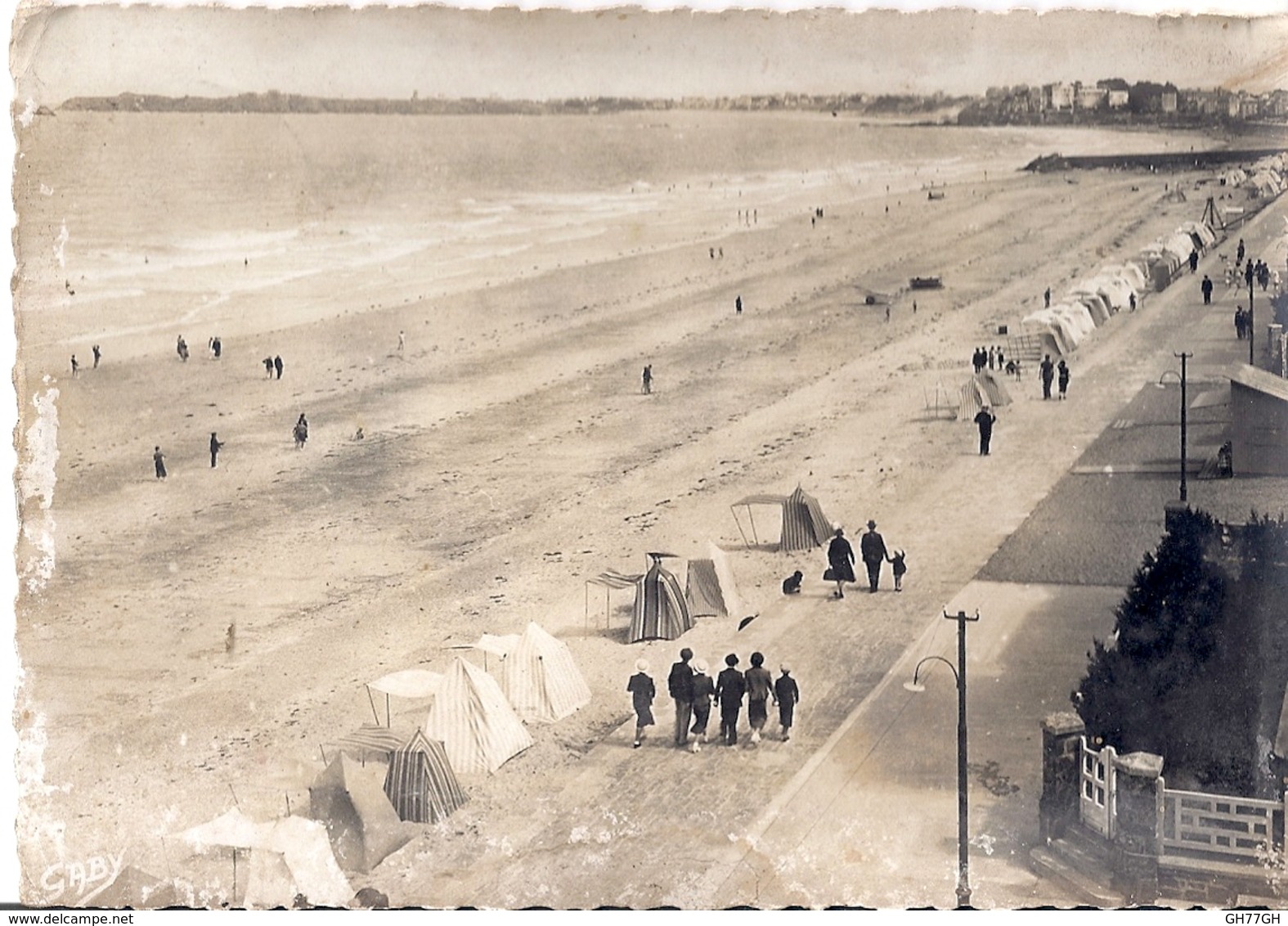 CPA PARAME -plage 1948
