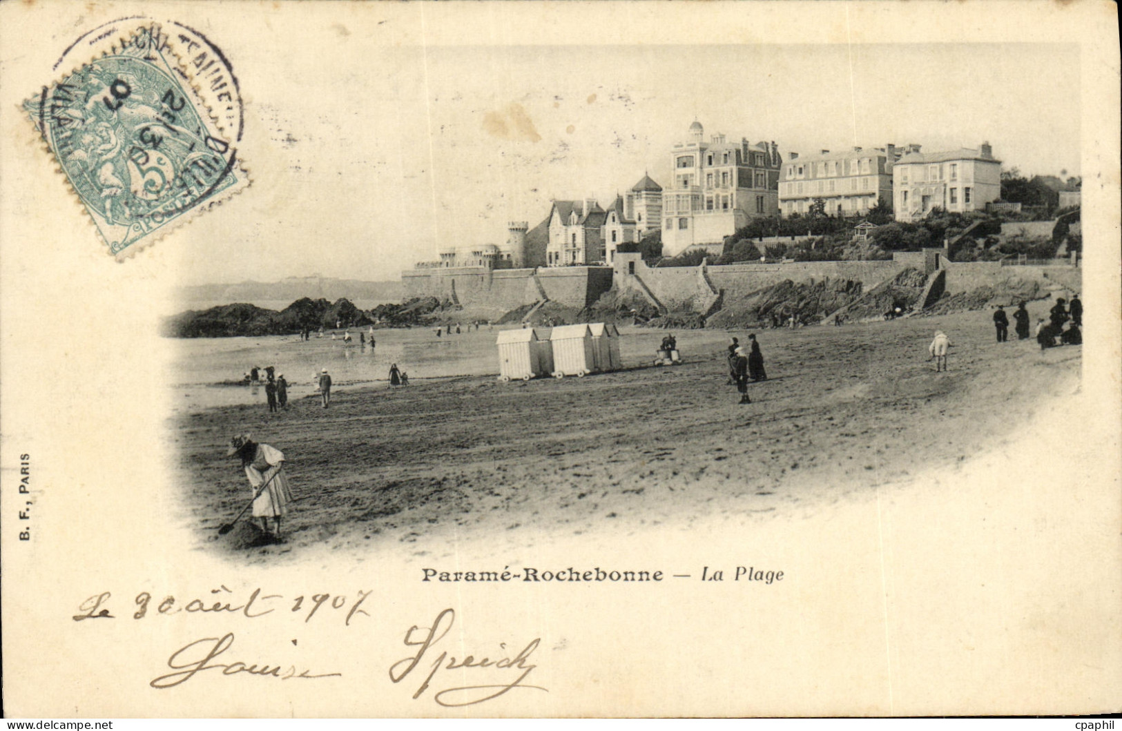 CPA Parame Rochebonne La Plage