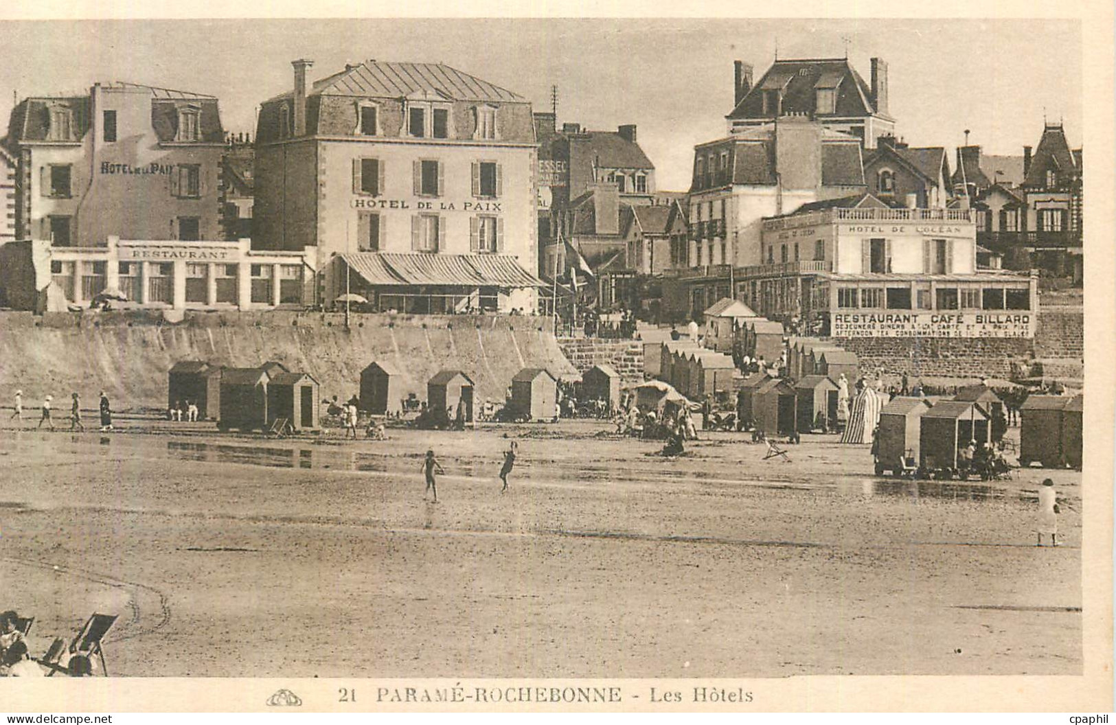 CPA Parame Rochebonne Les Hotels