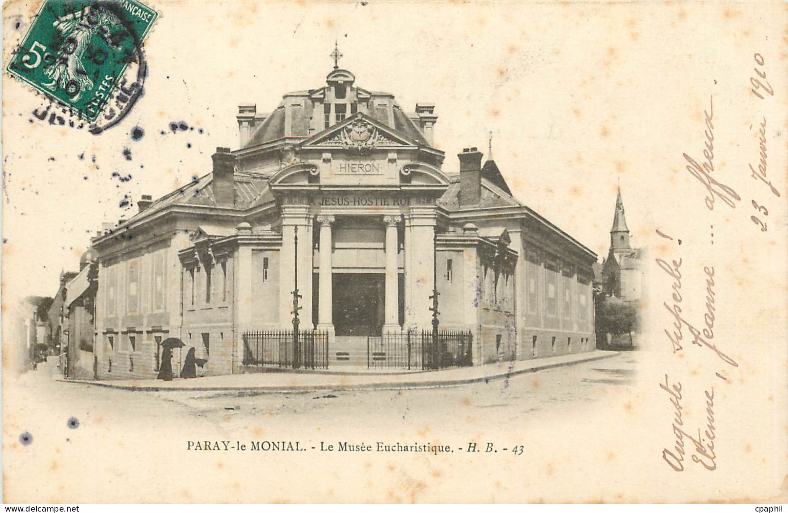 CPA Paray le Monial Le Musee Eucharistique