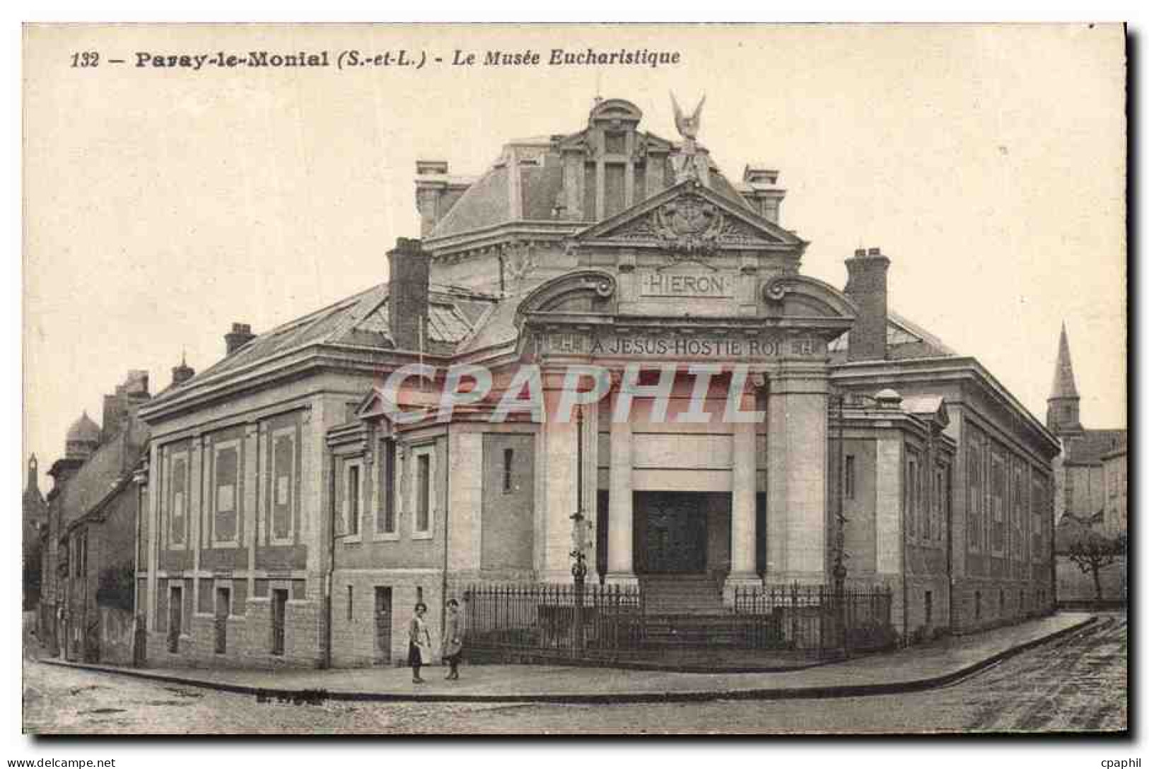 CPA Paray le Monial Le Musee Eucharistique