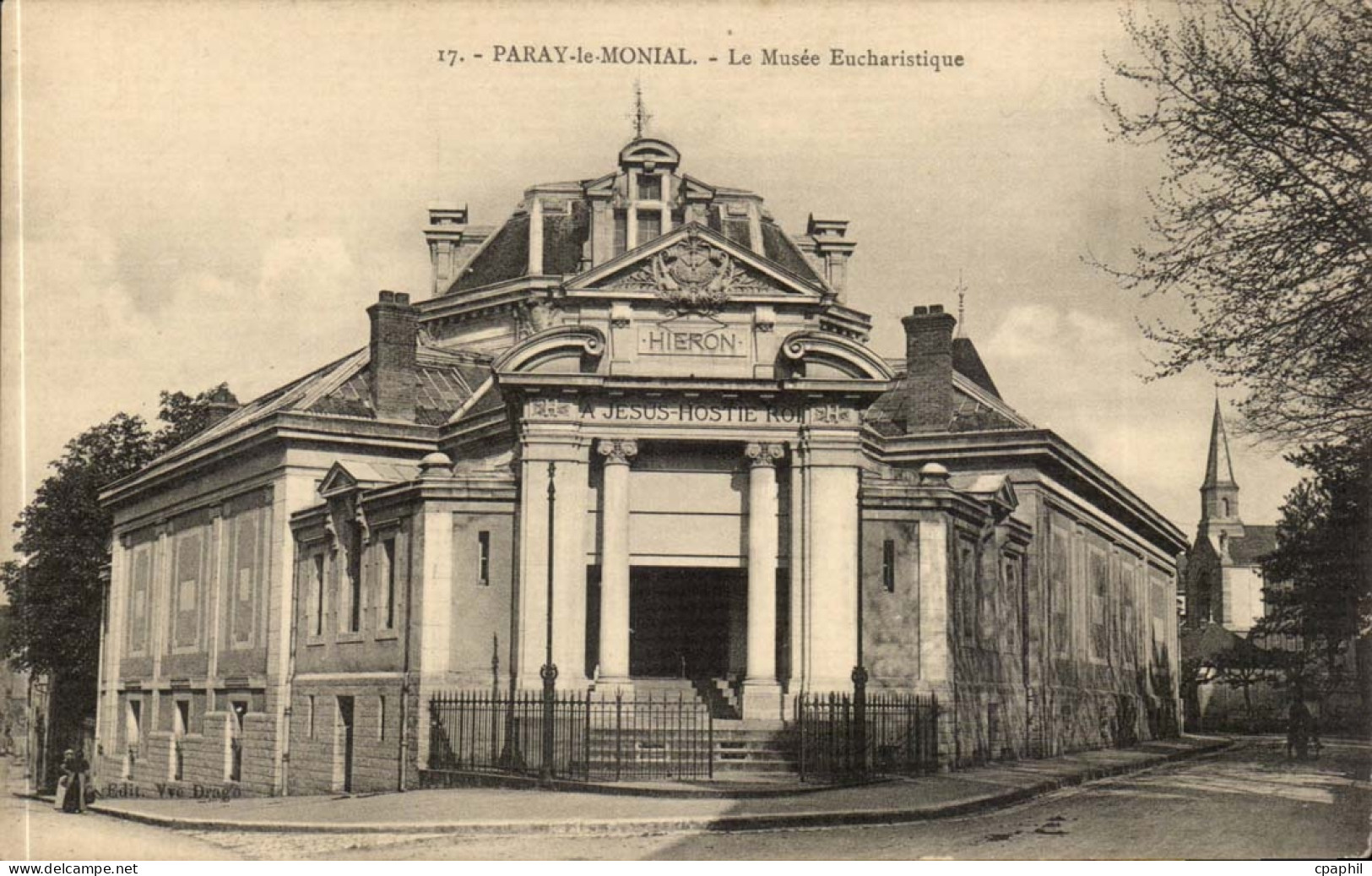 CPA Paray le Monial le musee Eucharistique