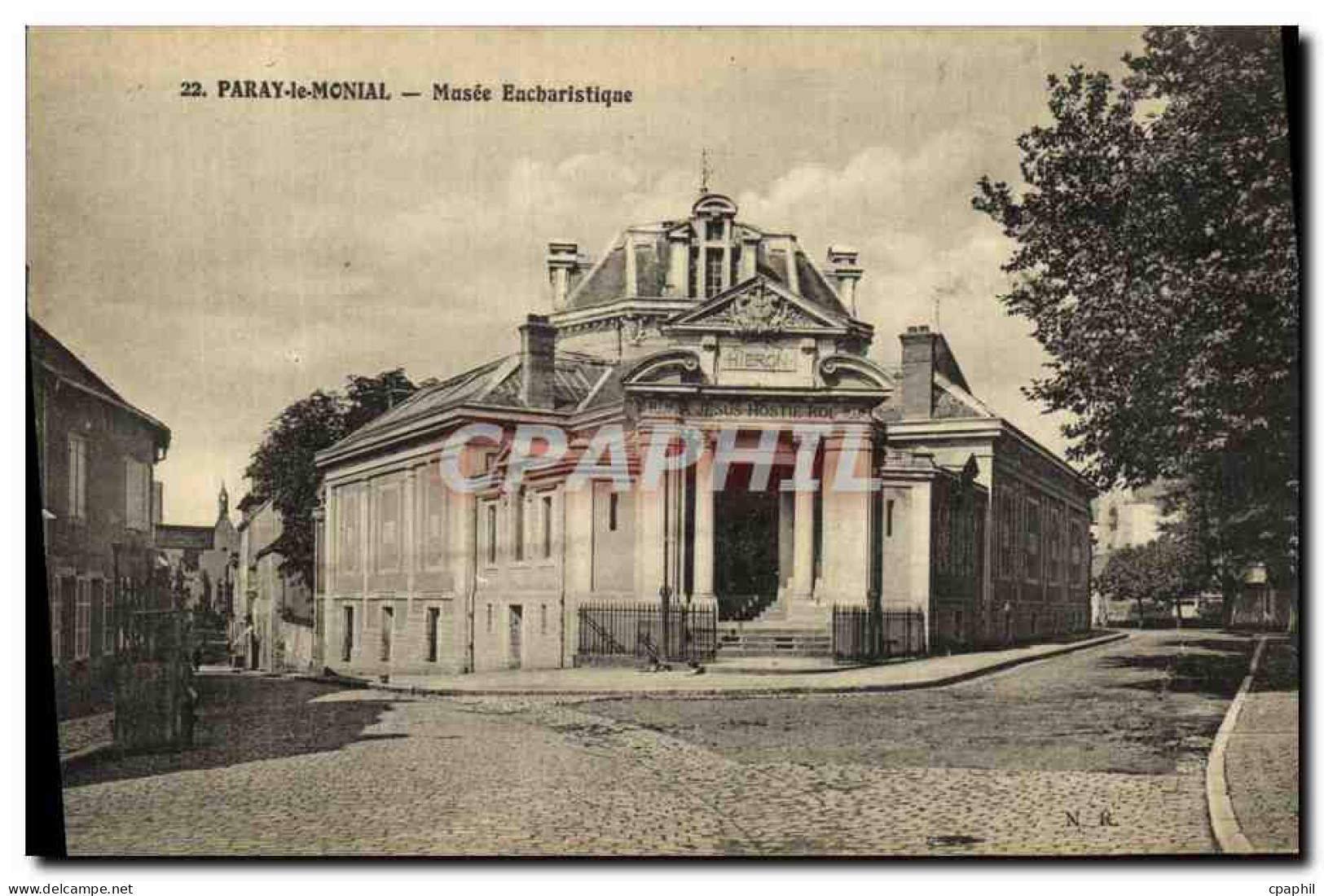 CPA Paray le Monial Musee Eucharistique