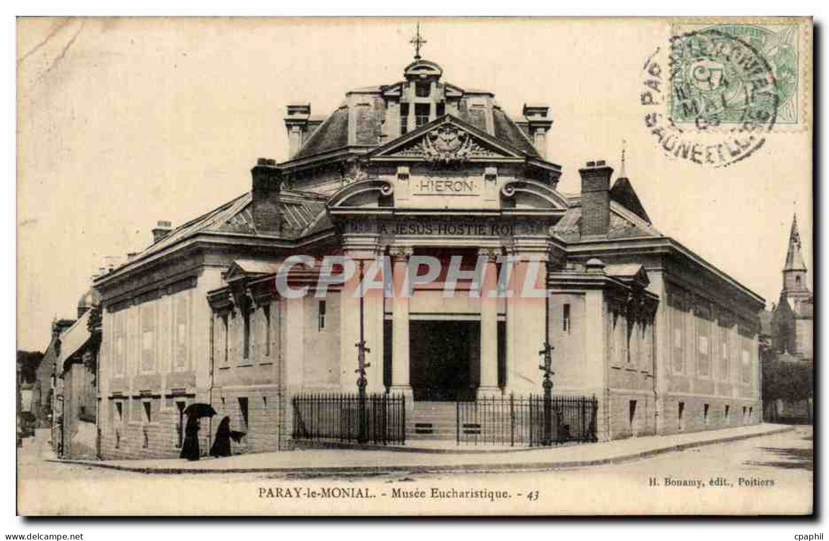 CPA Paray le Monial Musee Eucharistique
