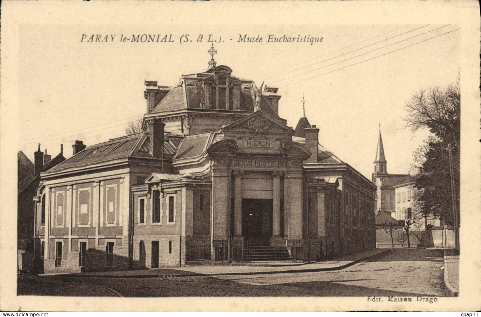CPA Paray Le Monial Musee Eucharistique