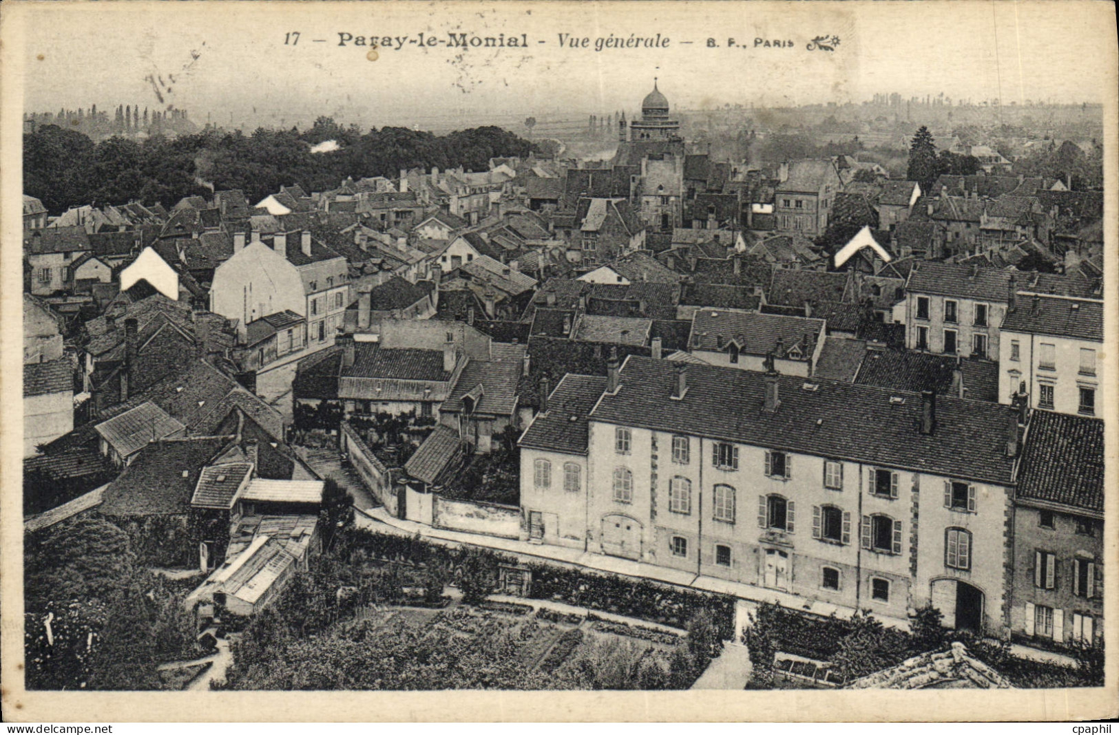 CPA Paray le Monial Vue generale