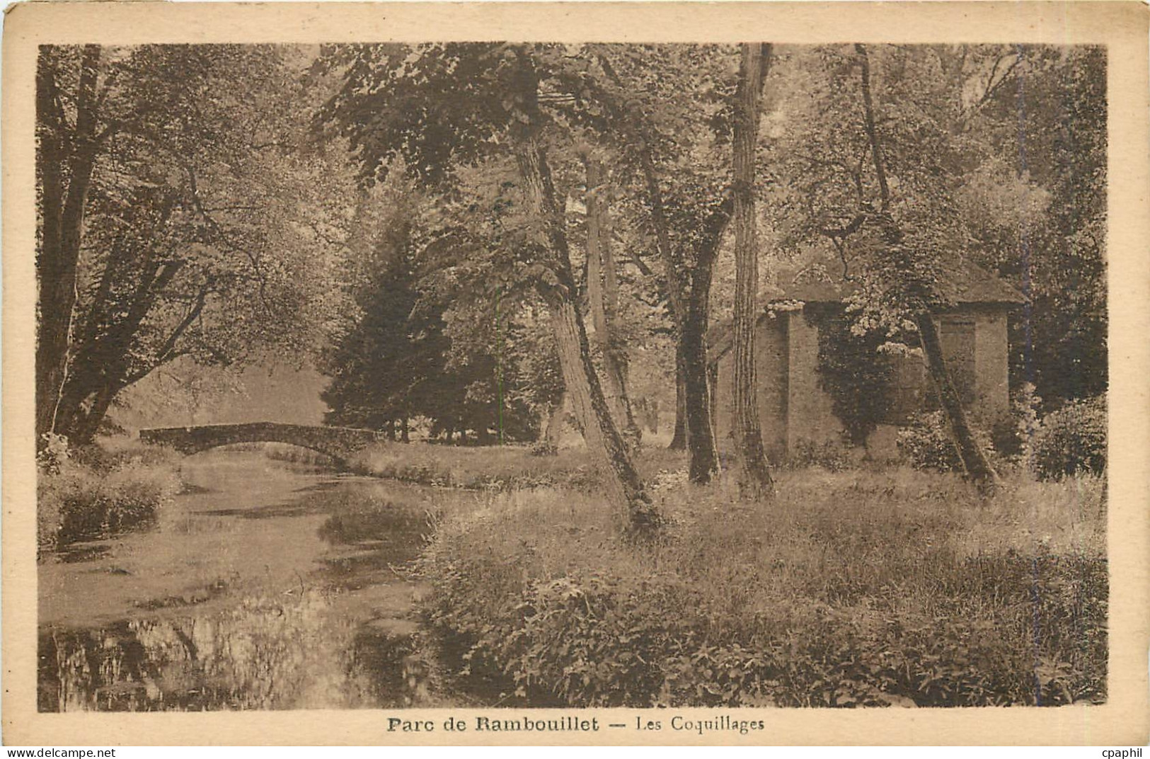 CPA Parc de Rambouillet - Les Coquillages