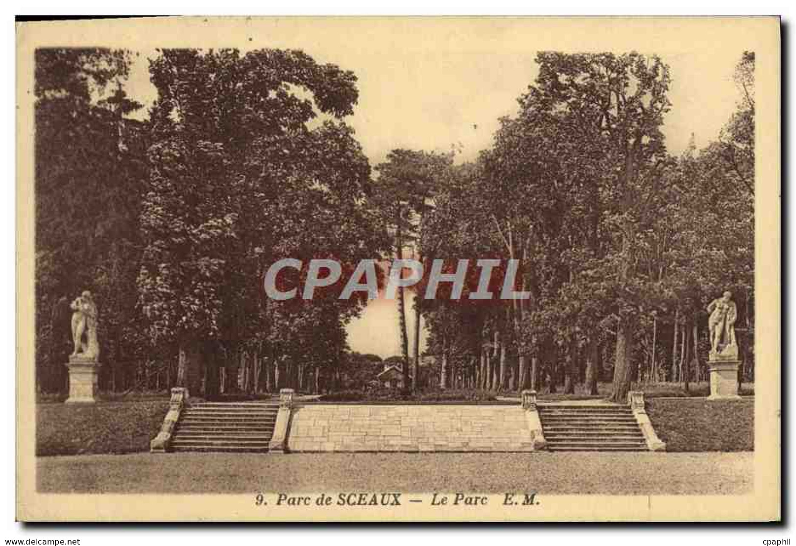 CPA Parc de Sceaux Le Parc