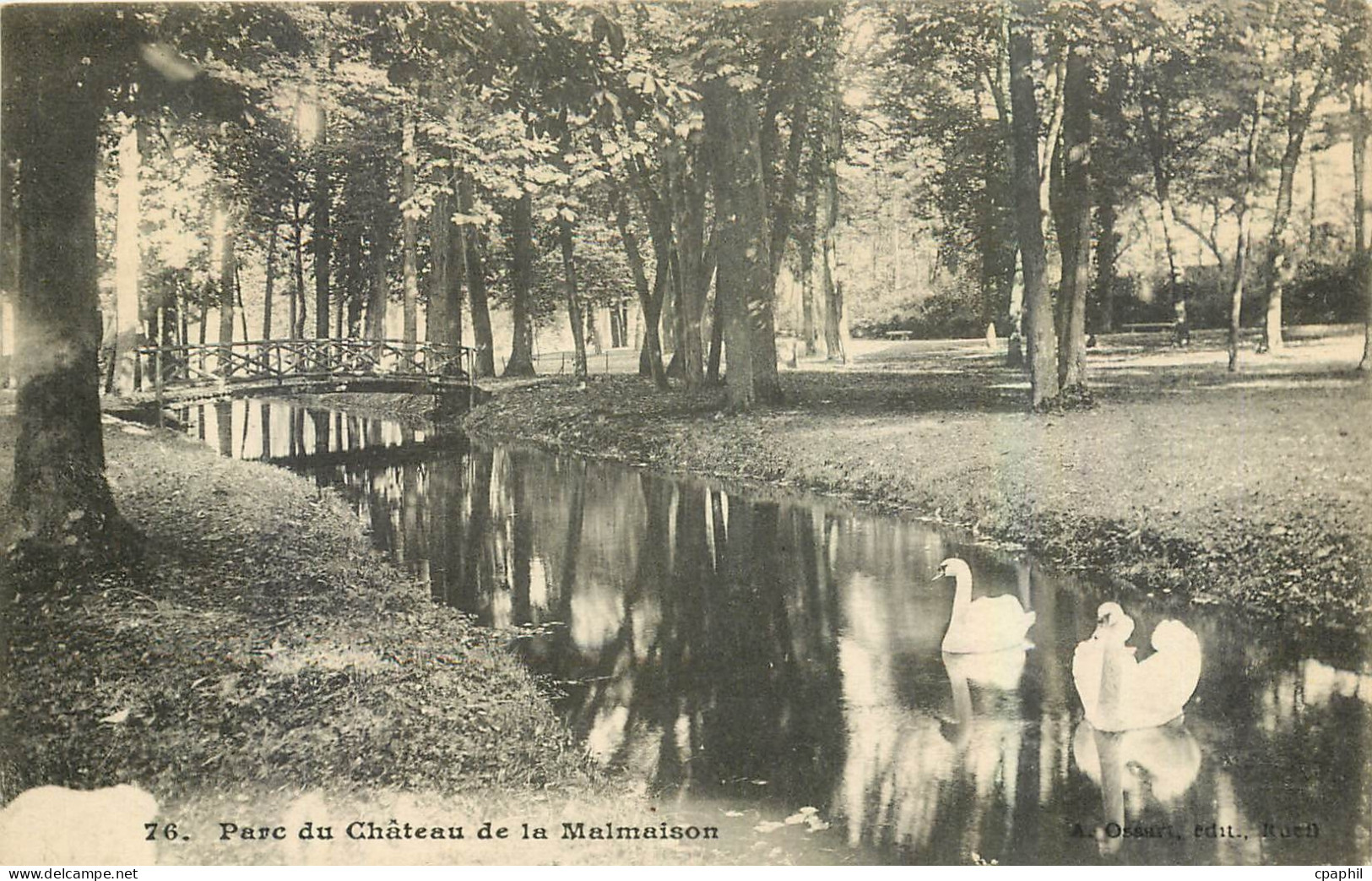 CPA Parc du Chateau de la Malmaison