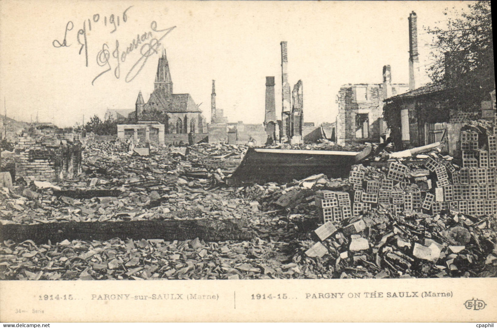 CPA Pargny Sur Saulx