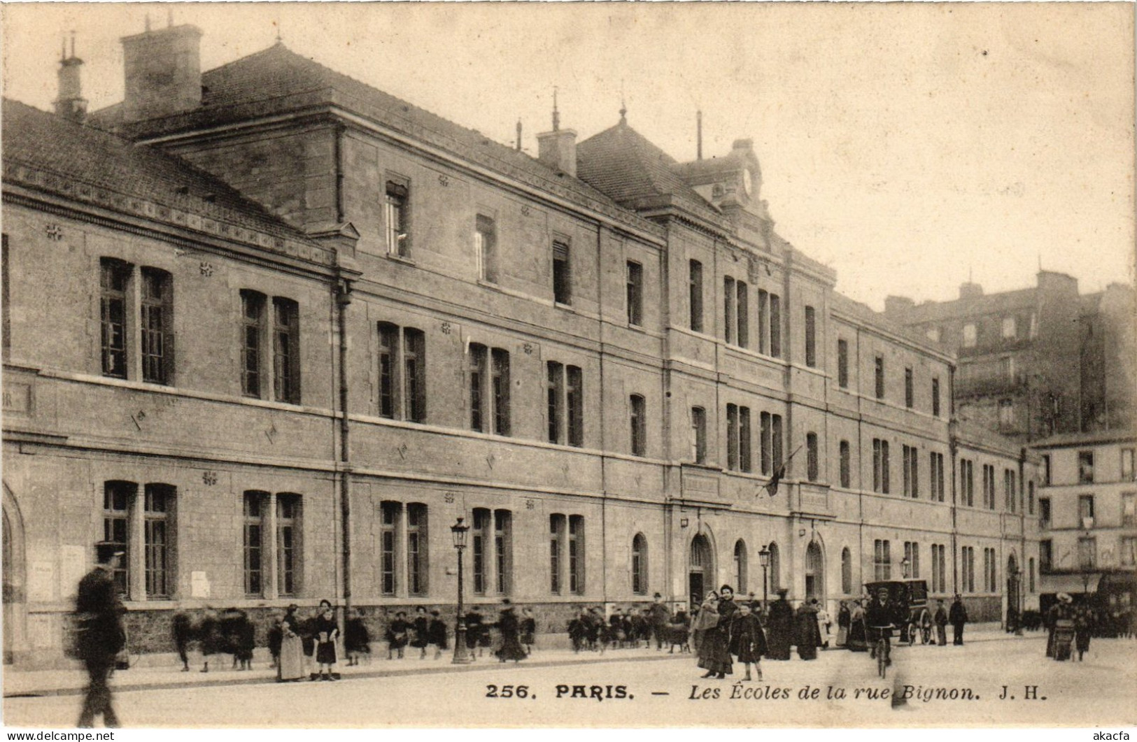 CPA PARIS 12e Rue Bignon Les Ecoles (1393460)