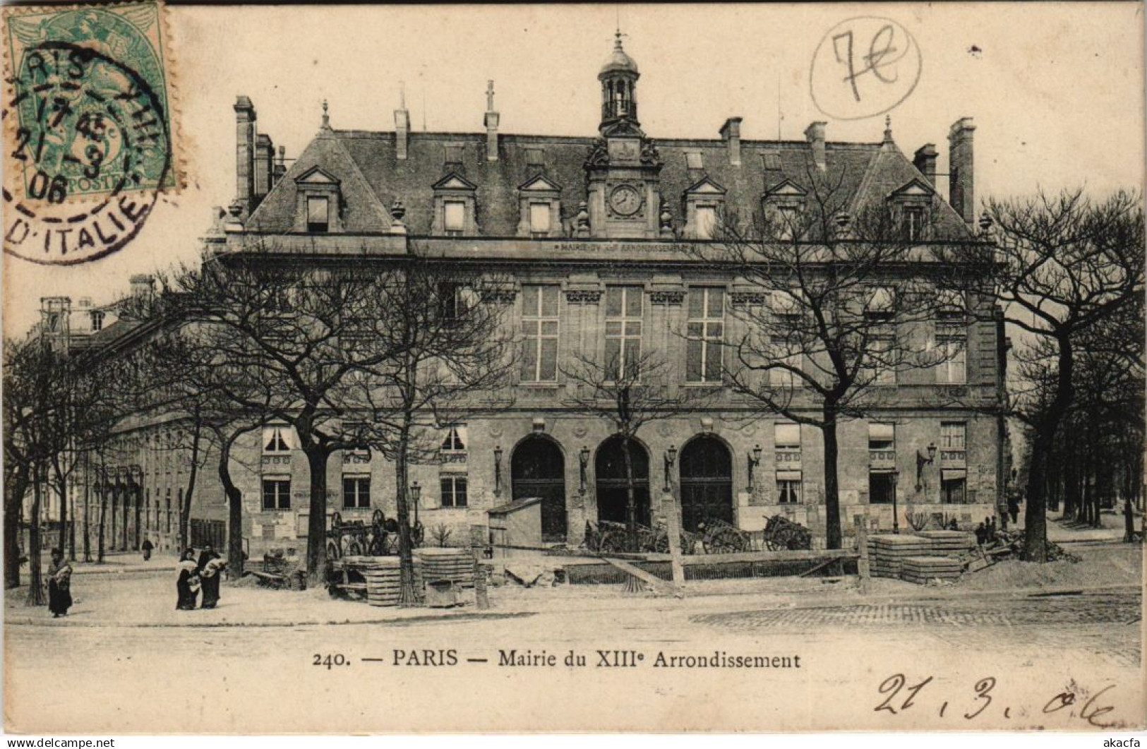 CPA PARIS 13e - 240. Mairie du XII Arrondissement (56130)