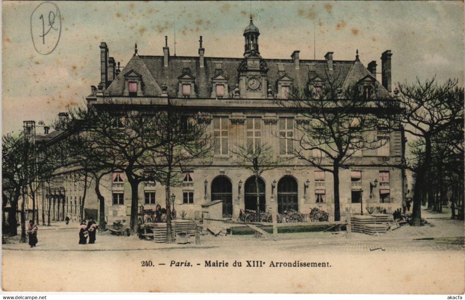 CPA PARIS 13e - 240. Mairie du XIIIe Arrondissement (56138)