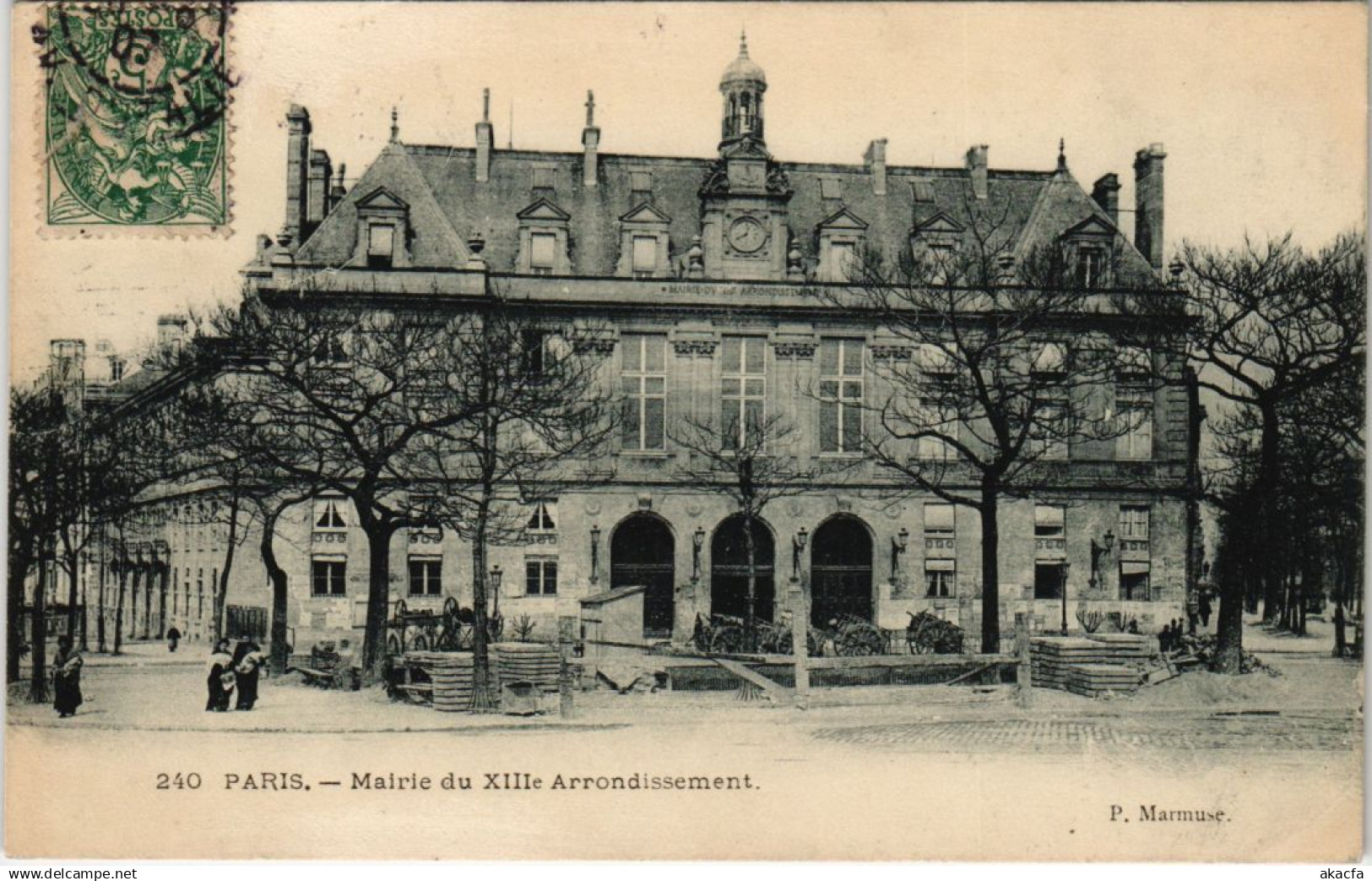 CPA PARIS 13e - 240. Mairie du XIIIe Arrondissement (56330)