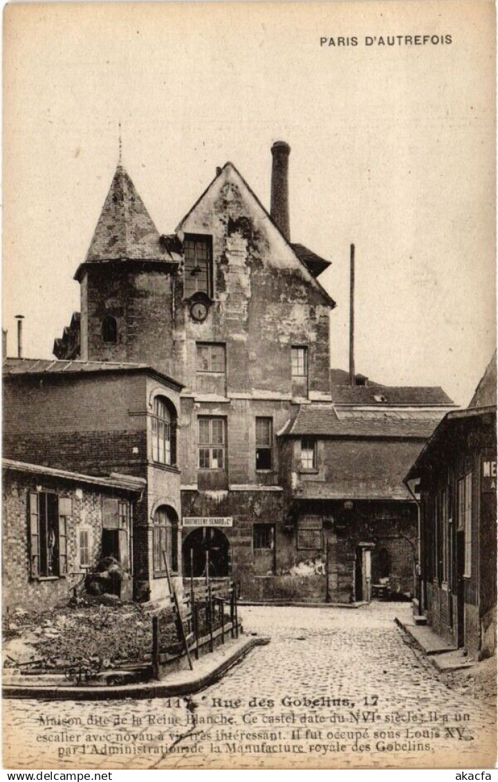 CPA PARIS 13e - Rue des Gobelins, 17 (80365)