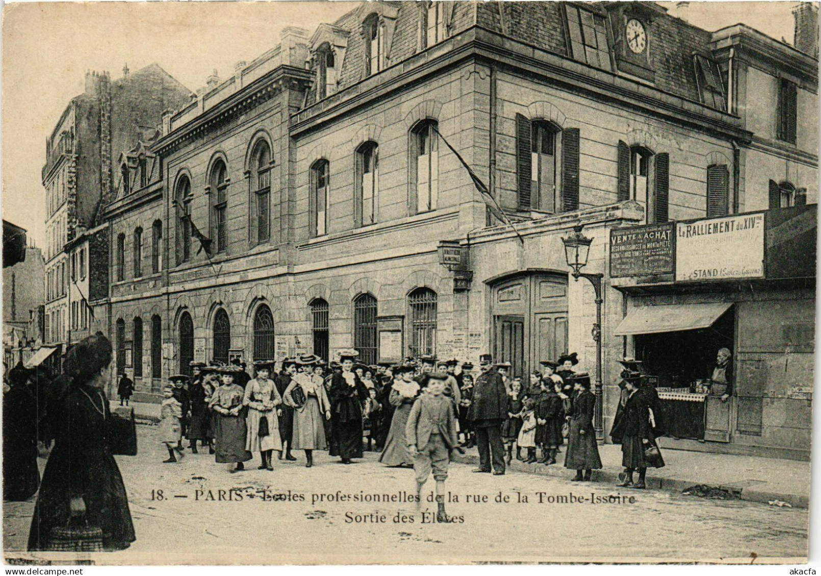 CPA PARIS 14e - écoles Professionelles (80907)