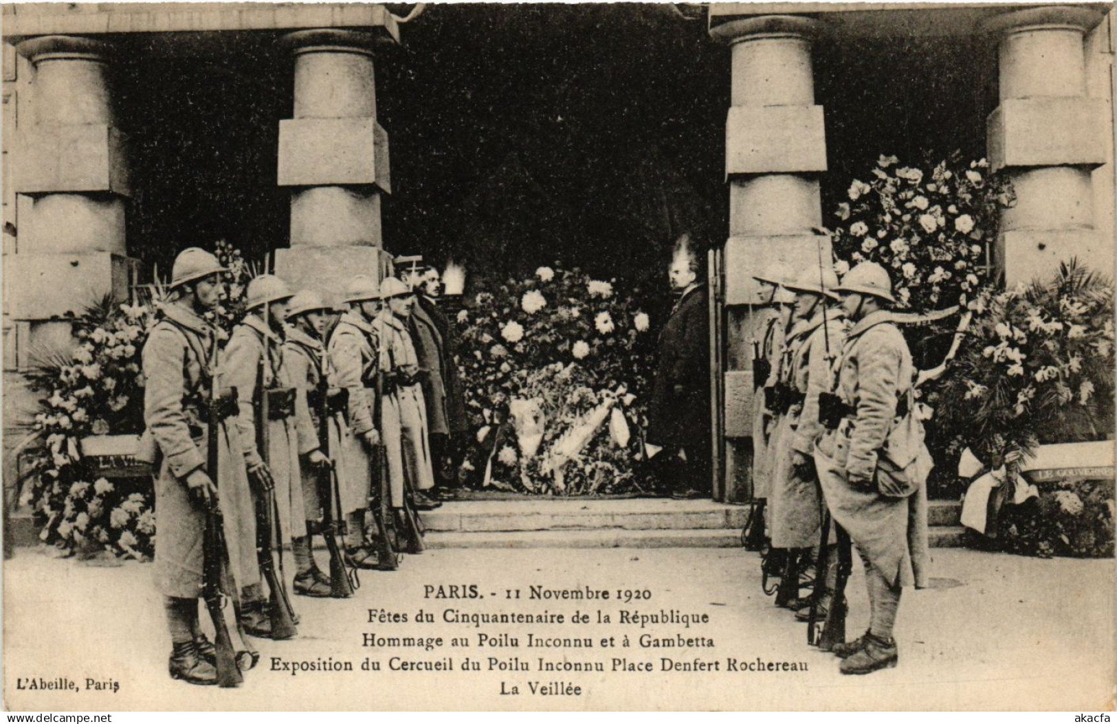CPA Paris 14e PARIS, 11 Novembre 1920, Fétes du Cinquantenaire (310833)