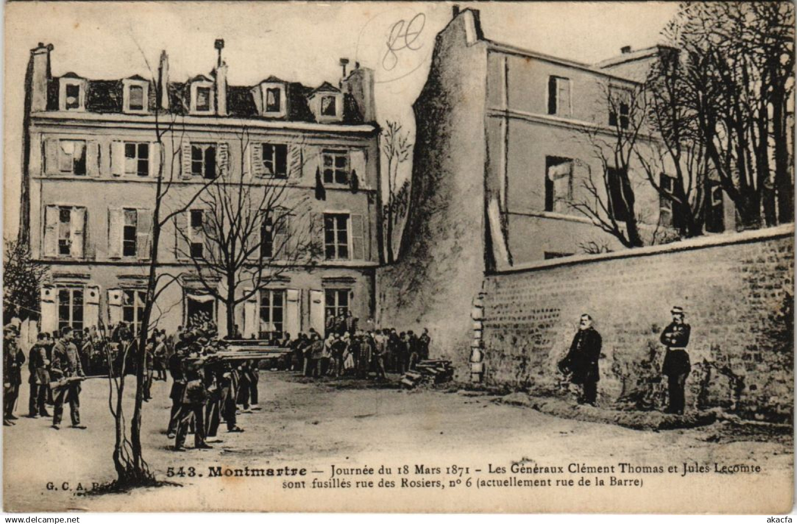 CPA PARIS 18e - Journée du 18 Mars 1871 (59481)