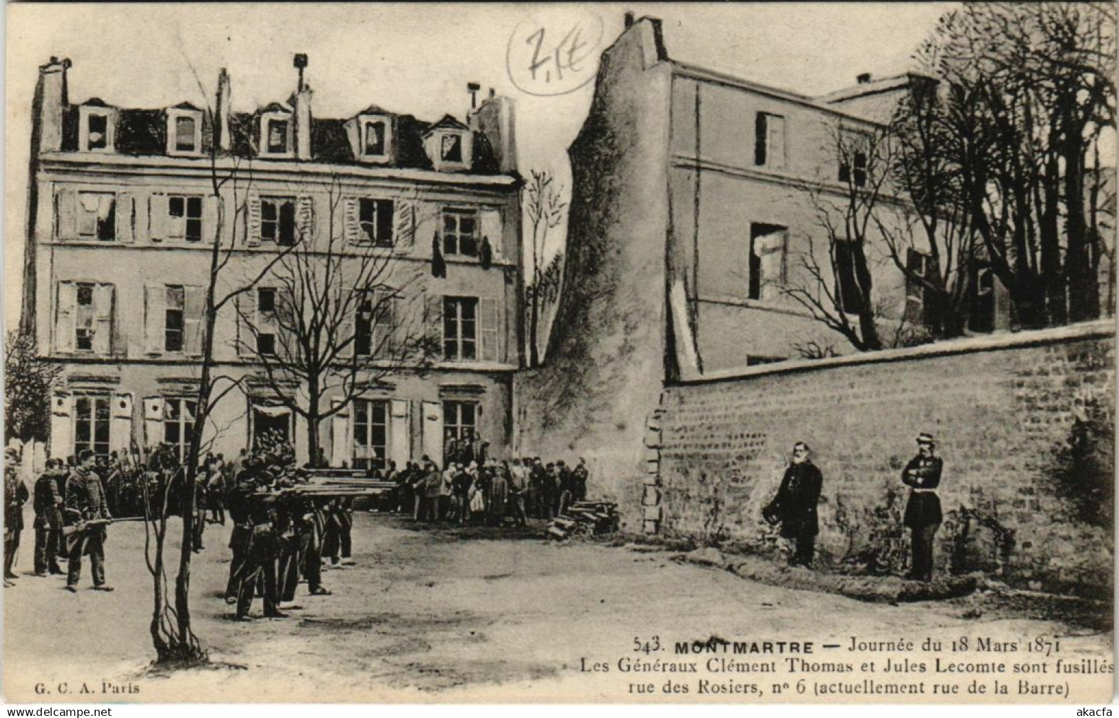 CPA PARIS 18e - Jurnée du 18 Mars 1871 (59488)