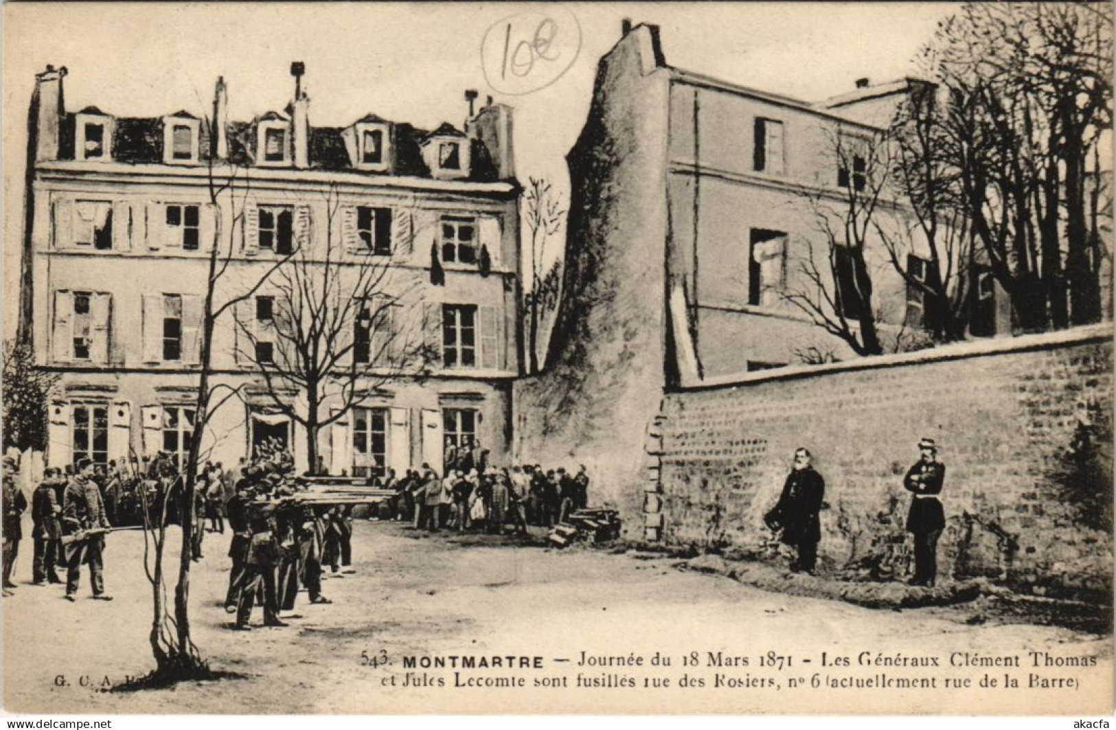 CPA PARIS 18e - Jurnée du 18 Mars 1871 (59489)