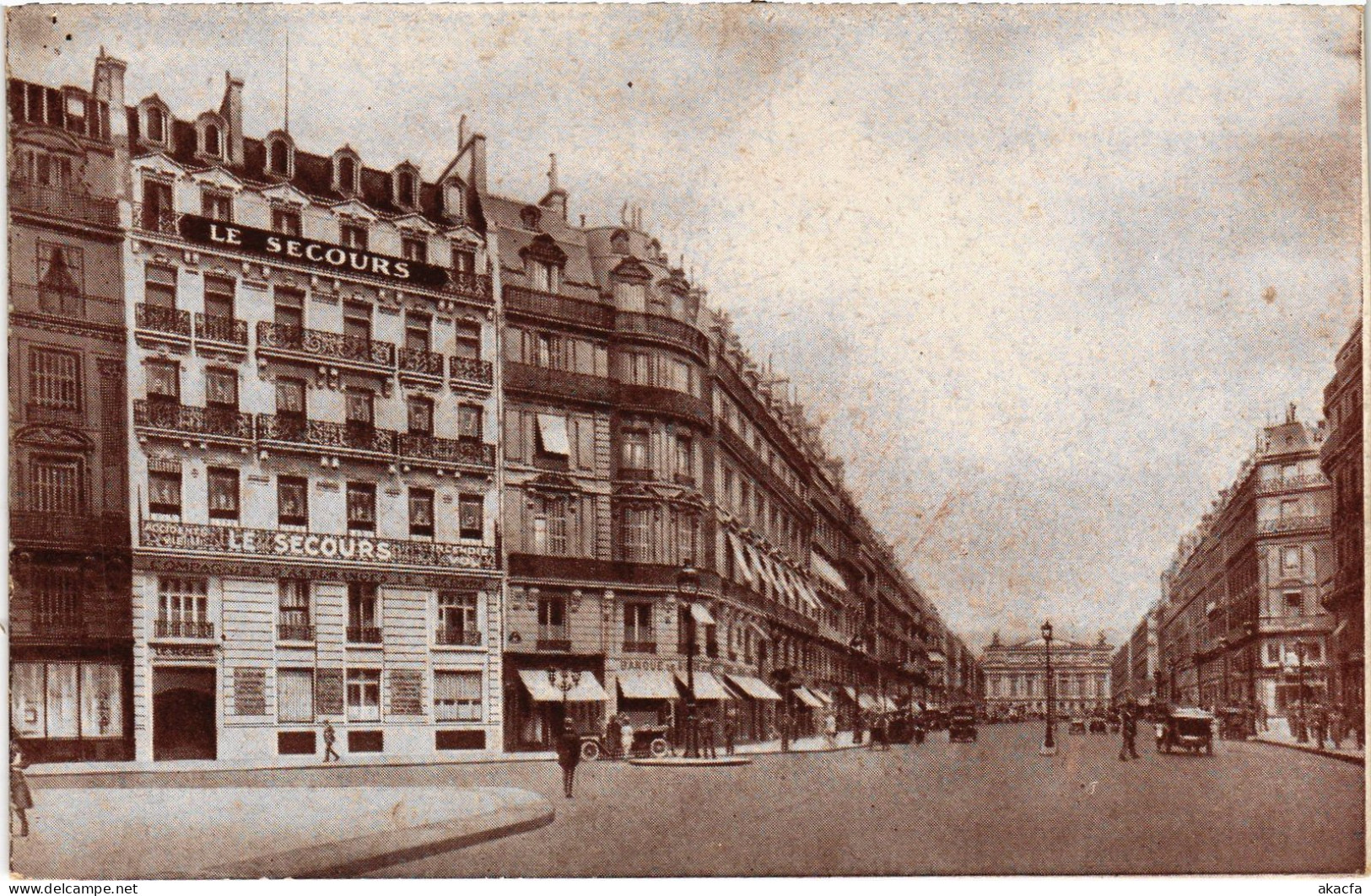CPA PARIS 1e 11, rue de l'Echelle LE SECOURS (1394740)