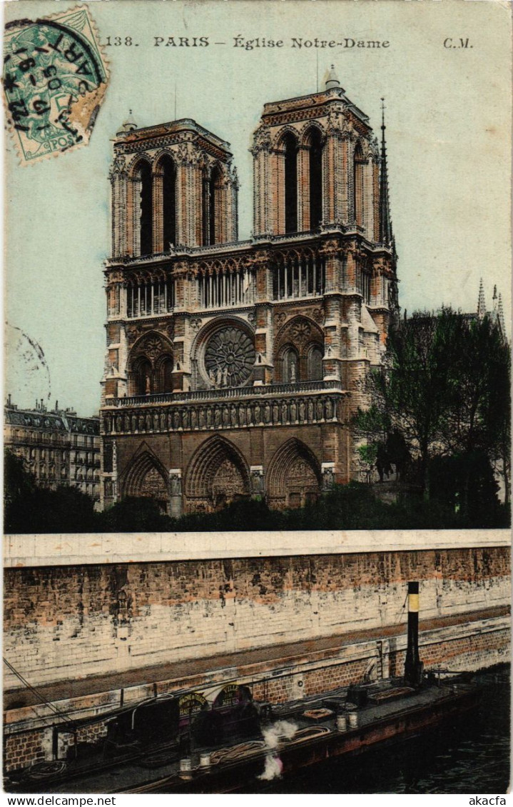 CPA PARIS (1e) - Notre Dame de Paris (214109)