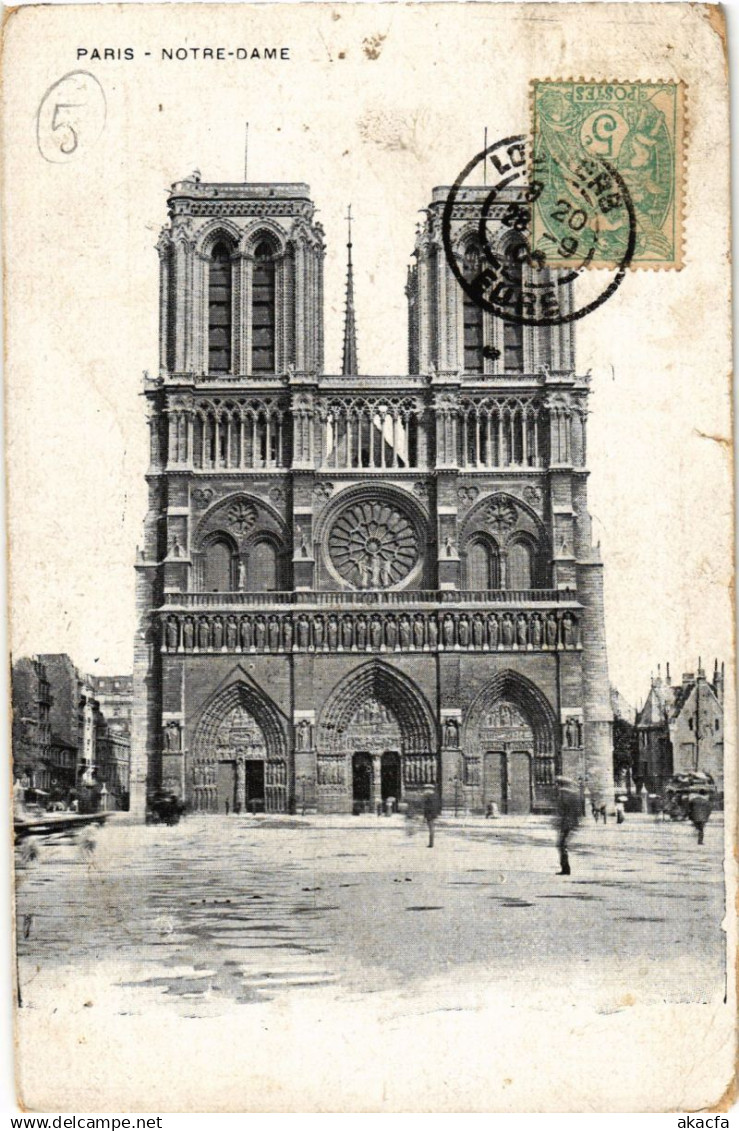 CPA PARIS (1e) - Notre Dame de Paris (214110)