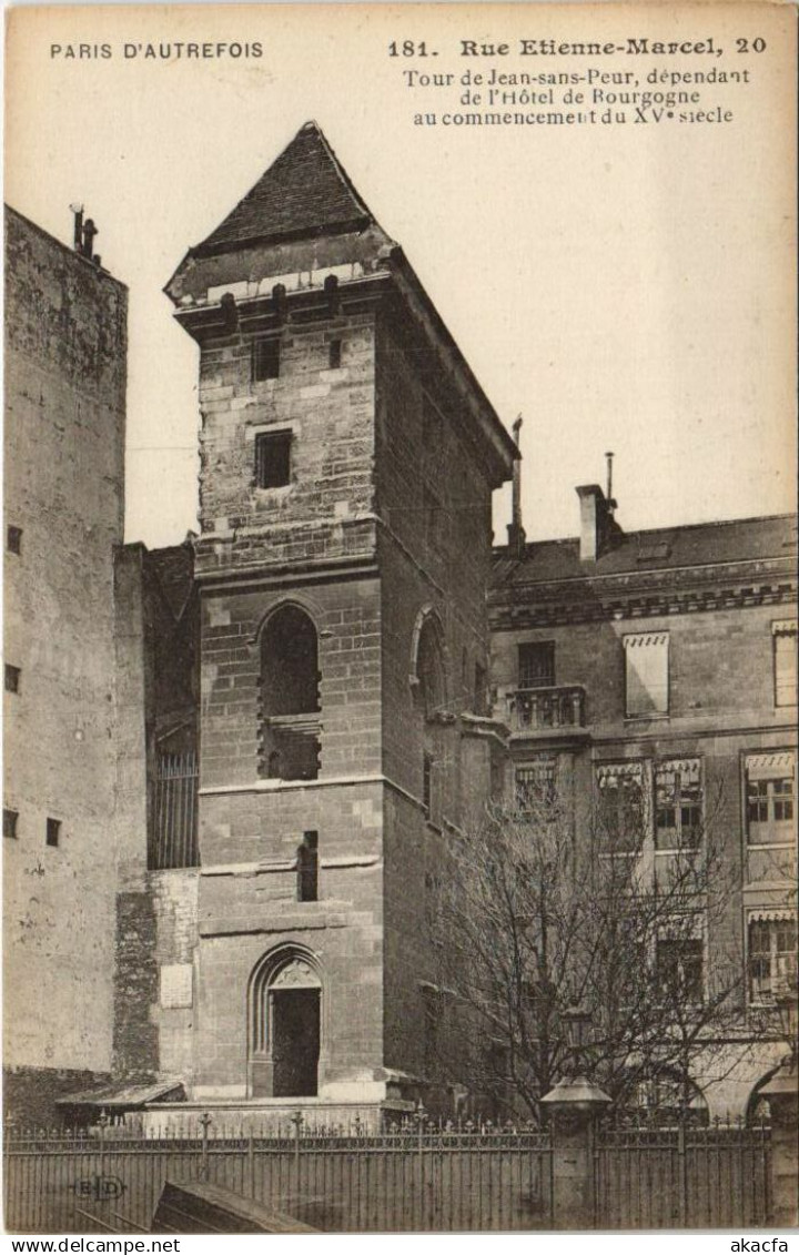 CPA PARIS 2e 20, rue Étienne-marcel (978597)