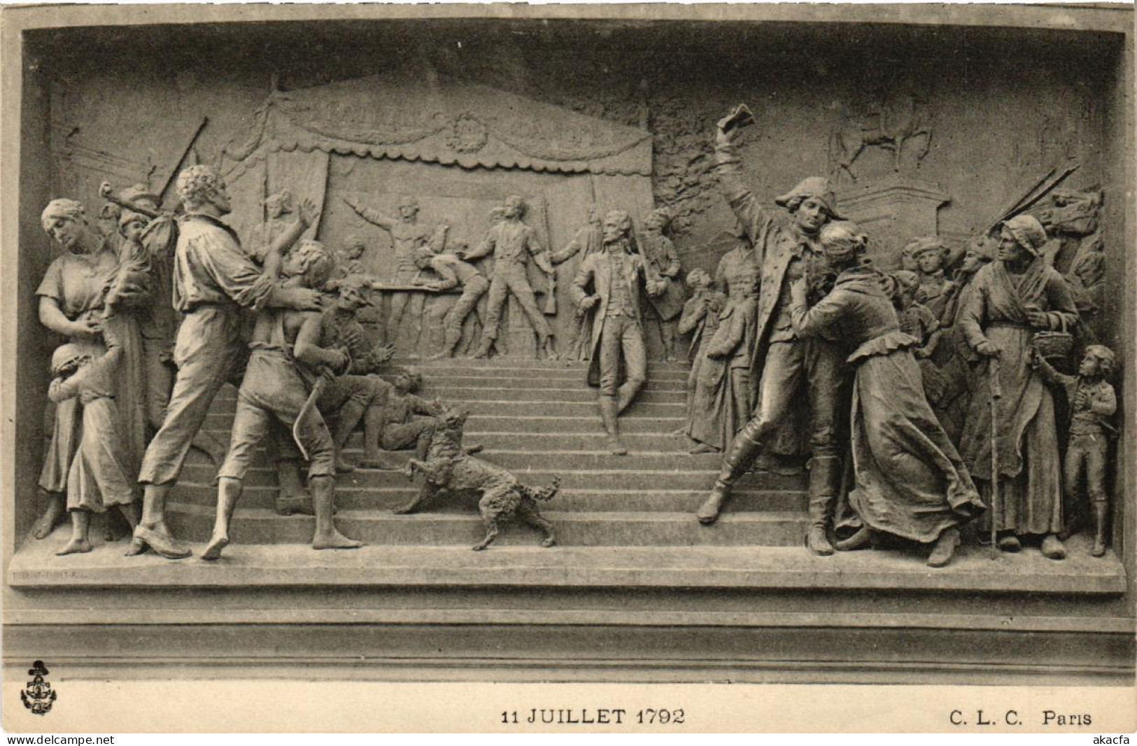 CPA PARIS 3e 11 Juillet 1792 (537614)